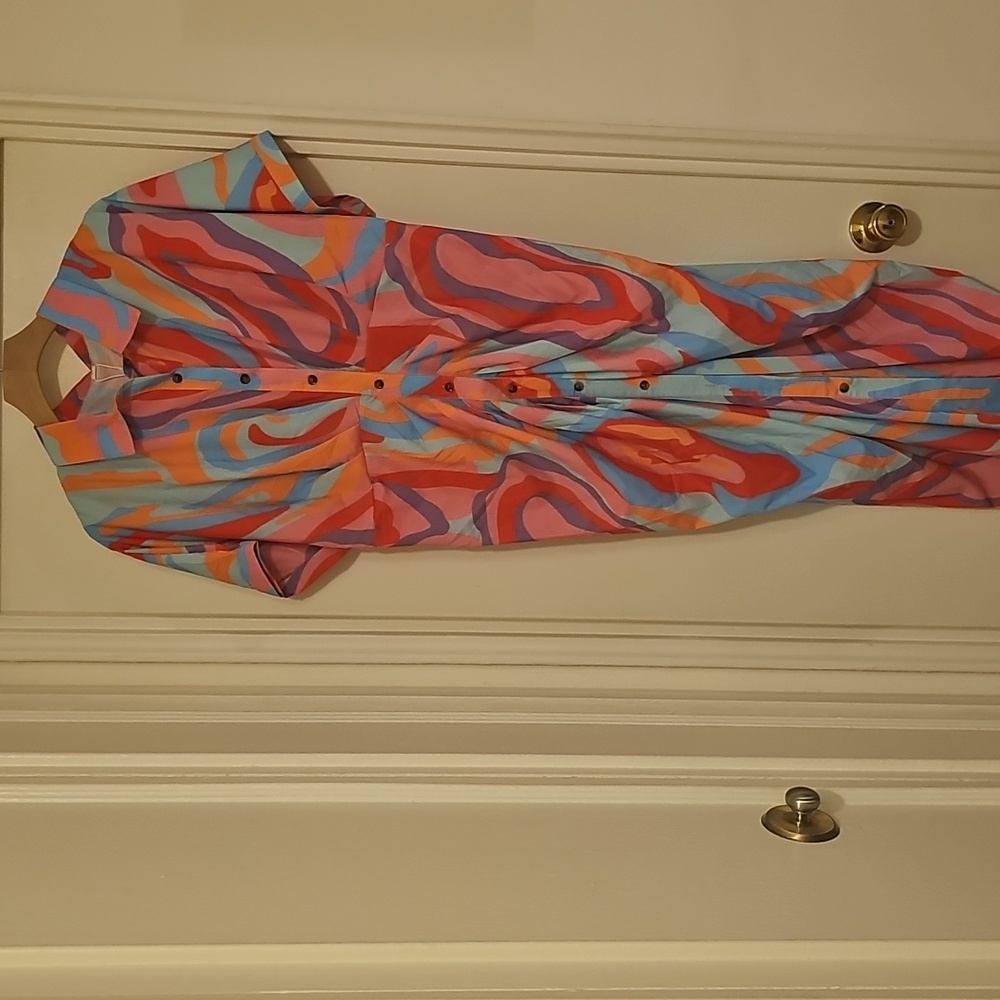 Colorful maxi dress